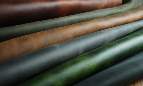 What are the types of leather?