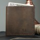 Genuine Leather / Z Poseidon Wallet - Italian Brown