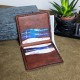 Genuine Leather / Z Athena Wallet - Tobacco