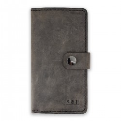 Genuine Leather / X Large Wallet Unisex - Stone