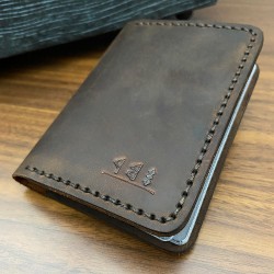 Genuine Leather / Permit Cover - Antique Tan