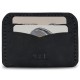 Genuine Leather / Athena Signature Wallet - Black