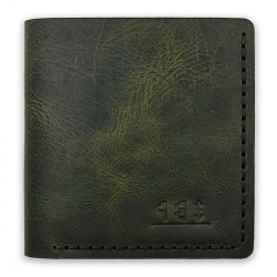 Genuine Leather / Z Athena Wallet - Emerald